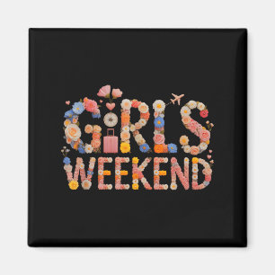 Imã Fim de semana de garotas fofas melhores amigas fér