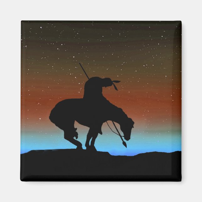 Imã Fim do Magneto Quadrado da Silhueta de Trilha (Frente)