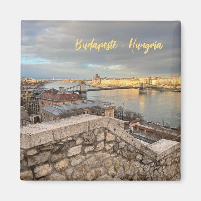 Imã Final de Comércio em Budapeste - Hungria (Frente)