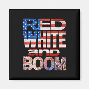 Imã Finale Do Quarto De Julho, Red White E Boom Firewo