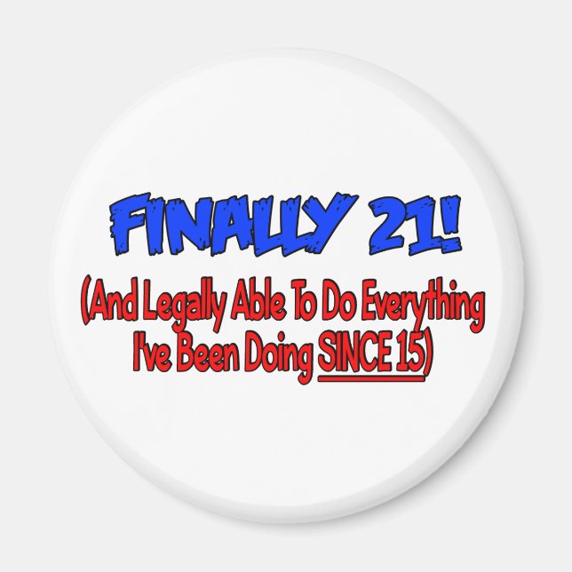 Imã Finalmente 21! (Frente)