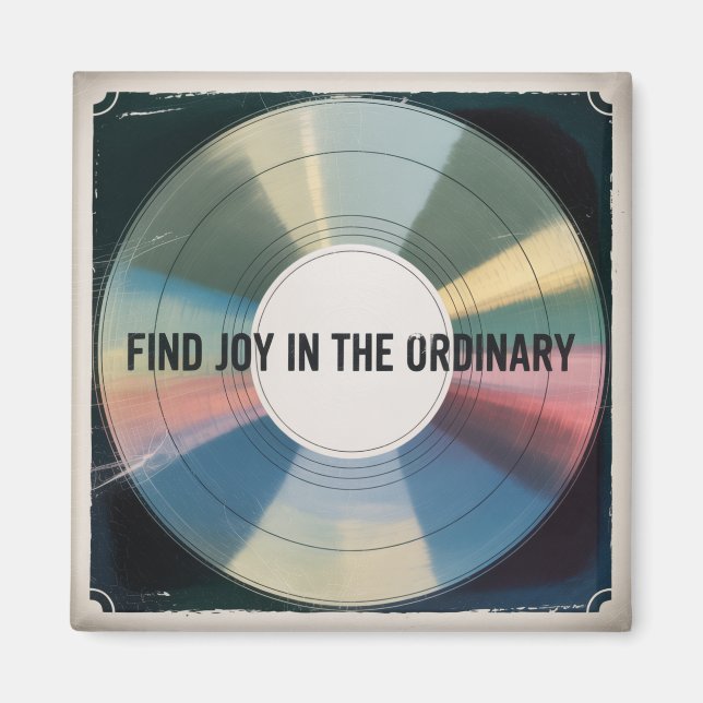 Imã Find Joy In The Ordinary (Frente)