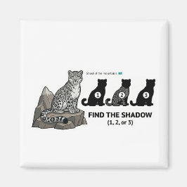 Imã Find The Shadow: Snow Leopard Kazakhstan Animal Wo