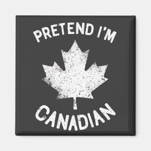 Imã Fingir que sou canadense no dia do Canadá