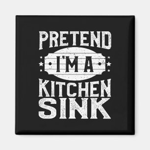 Imã Fingir que sou um fedor de cozinha que combina com