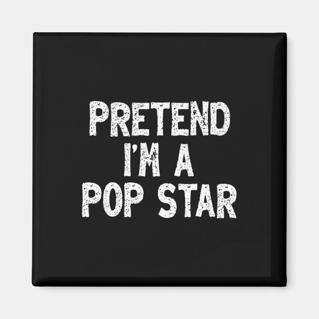 Imã Fingir que sou um Pop de Star Engraçado, preguiços (Frente)