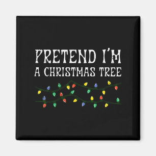 Imã Fingir Que Sou Uma Árvore De Natal Fantasia De Nat