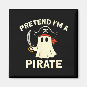 Imã Fingir um pirata fantasia engraçada de fantasma de