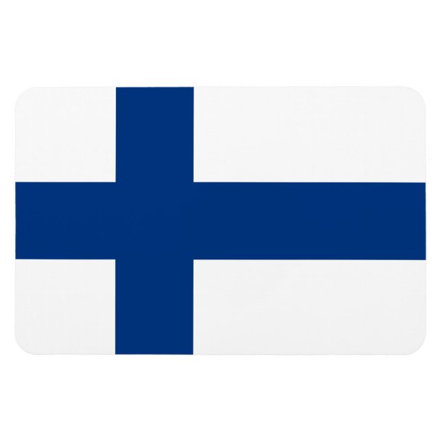 Ímã Finland Flag (Horizontal)