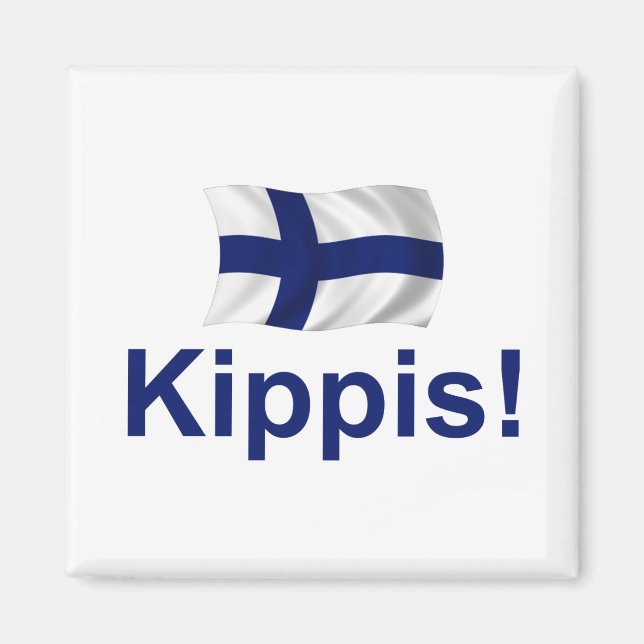 Imã Finlândia Kippis! (Saúde!) (Frente)
