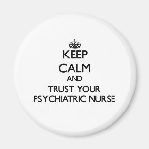 Imã Fique calma e confie na sua enfermeira psiquiátric