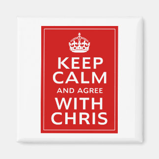Imã Fique Calmo E Concorde Com Chris