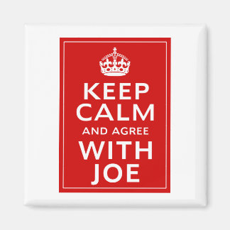 Imã Fique Calmo E Concorde Com Joe
