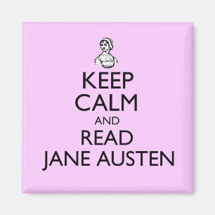 Imã Fique Calmo E Leia Jane Austen