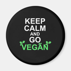 Imã Fique Calmo E Vá Vegan