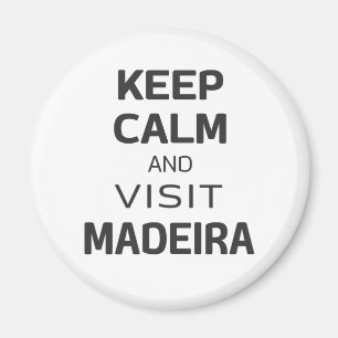 Imã Fique calmo e visite a Madeira