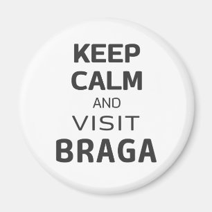 Imã Fique calmo e visite Braga