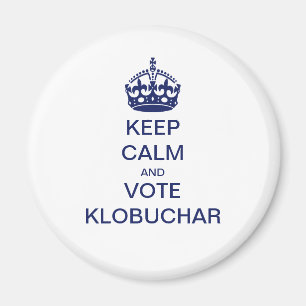 Imã Fique calmo e vote Klobuchar