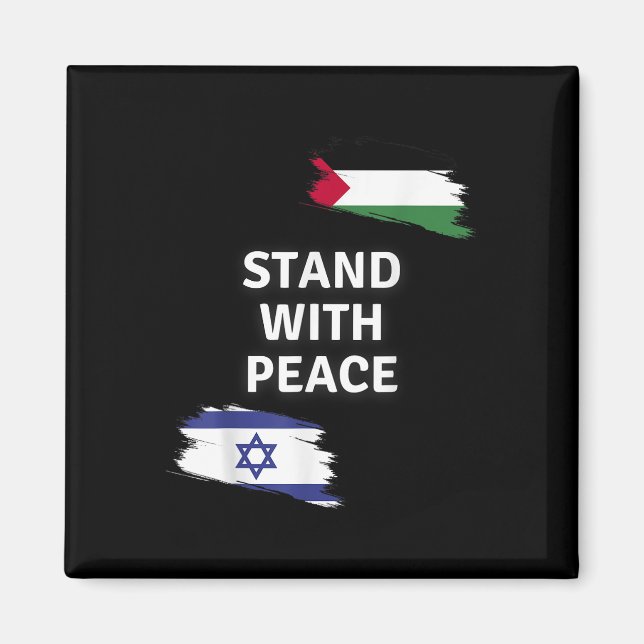 Imã Fique Com A Paz. Camisa Palestina de Israel. Diga  (Frente)