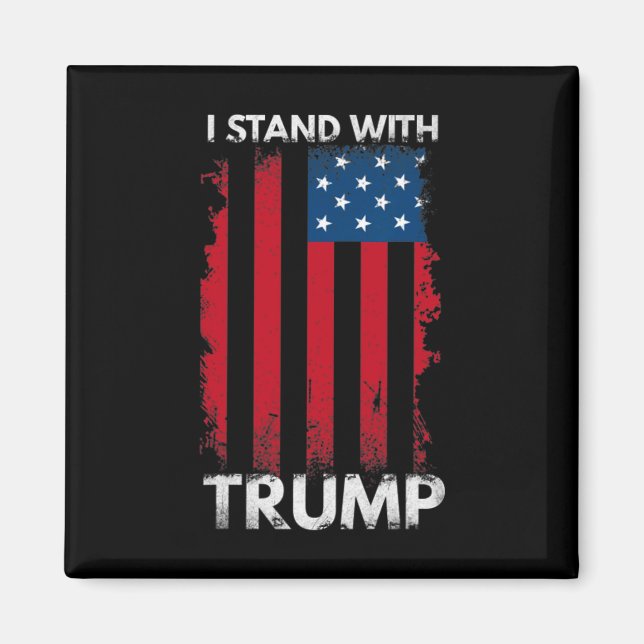 Imã Fique Com O Trump Pro Trump Support 1 (Frente)