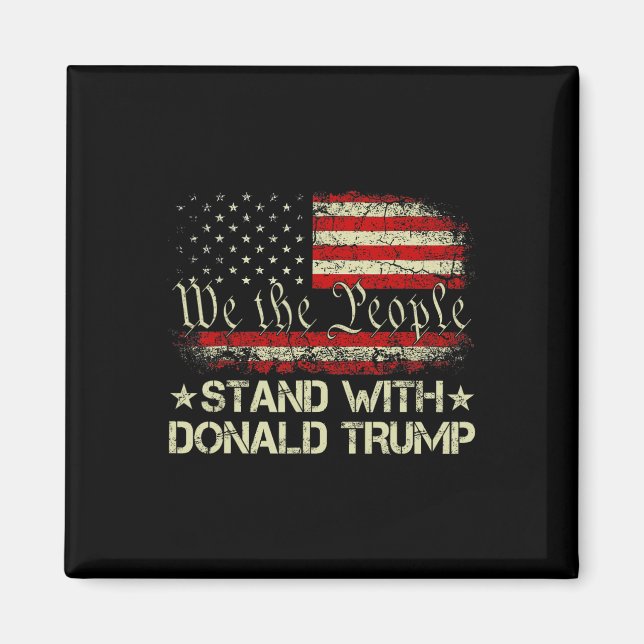 Imã Fique De Pé Com Donald Trump Support Pro Trump Ame (Frente)