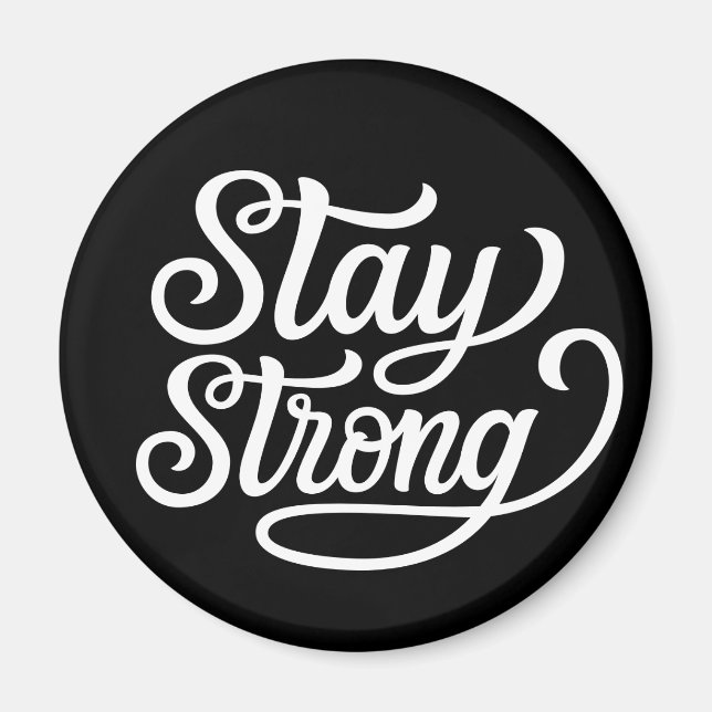 Imã Fique forte (Frente)