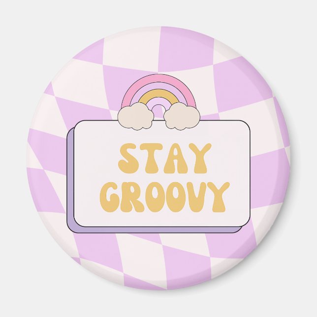Imã Fique Groovy (Frente)