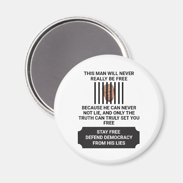 Imã Fique Livre Defenda Democracia De Mentiras (Front/Back)