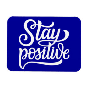 Ímã Fique Positivo Azul