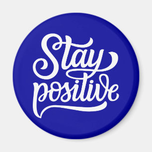 Imã Fique Positivo Azul