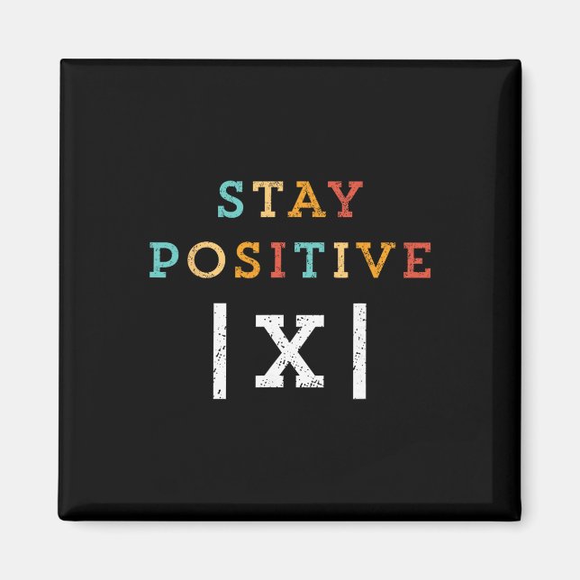 Imã Fique Positivo Professor de Matemática Divertido A (Frente)