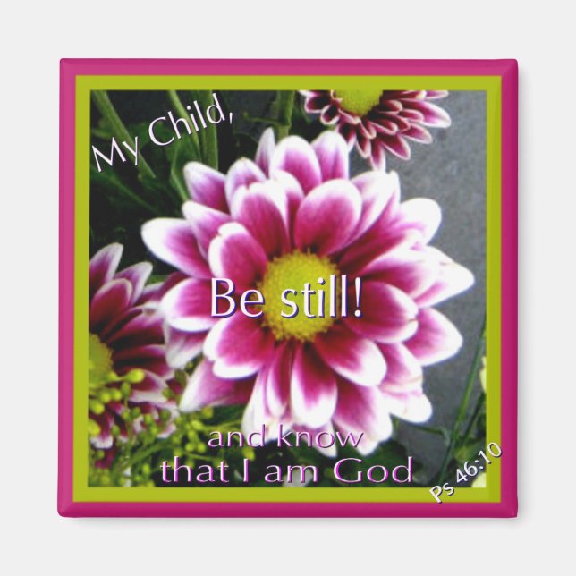 Imã Fique quieto! (Frente)