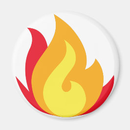 Imã Fire Emoji Magnet 