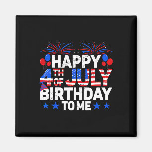 Imã Firecracker Fireworks Usa Flag Happy 4 De Julho B