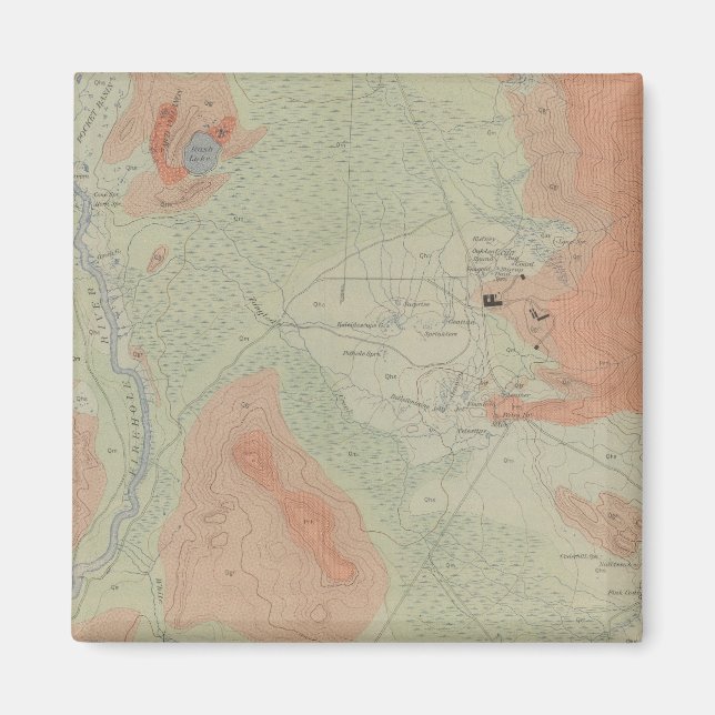 Imã Firehole Geyser Basin (Frente)