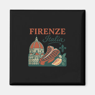 Imã Firenze Itália Lembrança Florença Itália Comida E
