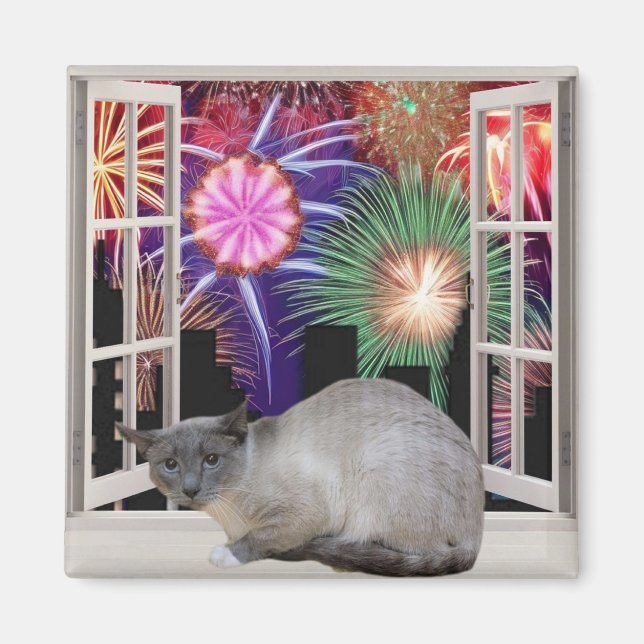 Imã Fireworks (Frente)