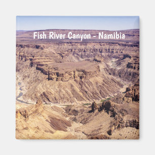 Imã Fish River Canyon na Namíbia do Sul, África