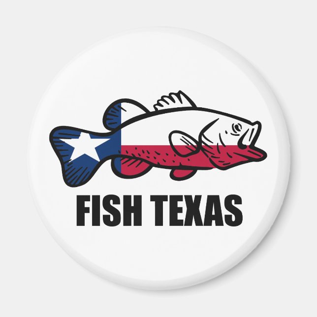 Imã Fish Texas (Frente)