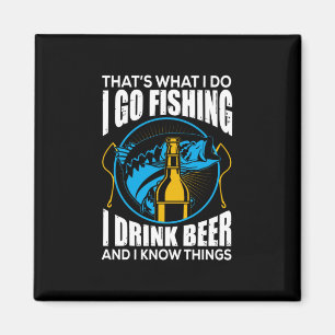 Imã Fisher Eu Vou Pescar Eu Bebo Cerveja