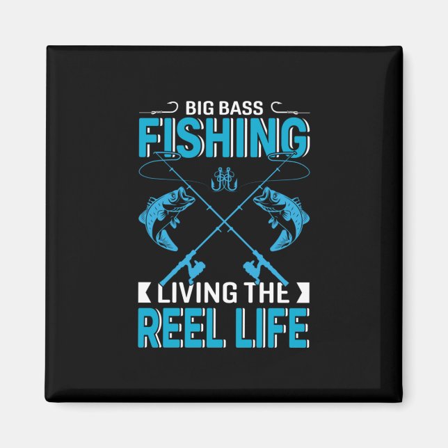 Imã Fisher Oferece Grande Pesca Vivendo A Vida (Frente)