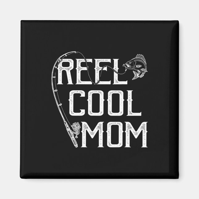 Imã Fishing Lover Gift Reel Cool Mom Fisher Price Lovi (Frente)