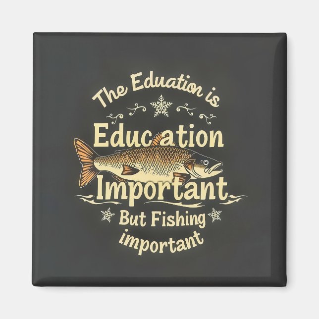Imã Fishing vs. Education (Frente)