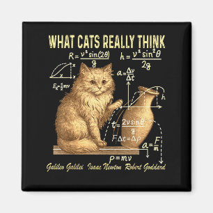 Imã Física engraçada humor científico o que os gatos r