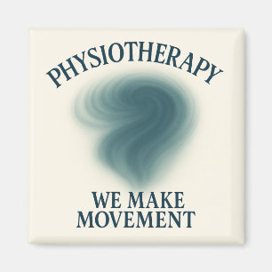 Imã Fisioterapia Fazemos Movimento - Arte Moderna