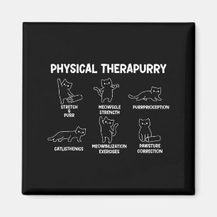 Imã Fisioterapia Felina Puns de Calistenia Física