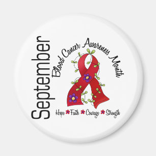 Imã Fita 1 da flor do mês da consciência do cancer d