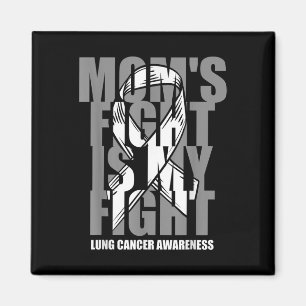 Imã Fita Branca de Consciência do Cancer Pulmonar Mães