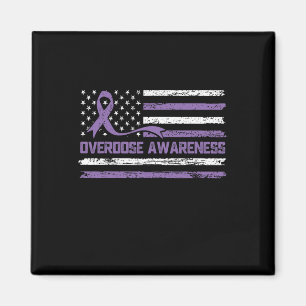 Imã Fita da Bandeira Americana do Mês de Conscientizaç