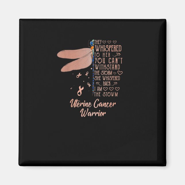 Imã Fita de Dragões de Sensibilização para o Cancer Ut (Frente)